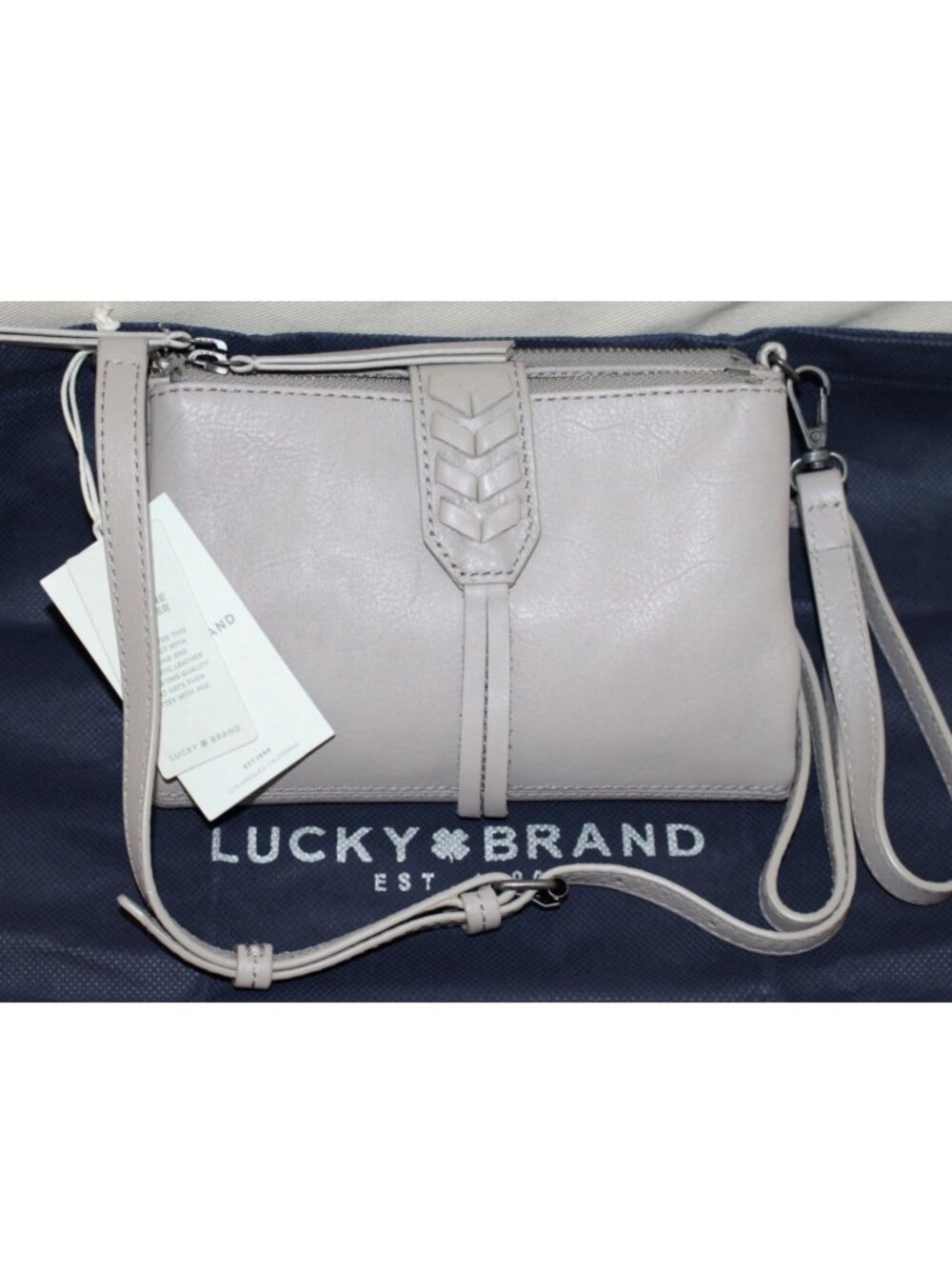 New with Tags -Lucky Brand "Amber" Convertible WOC or Crossbody - Festival Style